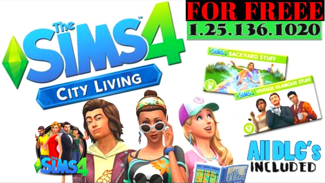 sims 4 city living expansion pack free